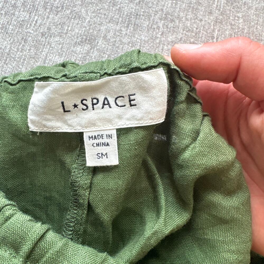 L*Space Linen Straight Leg Cargo Pants - Picture 6 of 7
